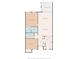 Detailed floor plan showcasing the layout of the property, including bedrooms, bathrooms, kitchen, living spaces, and a screened porch at 86 Pine Island Cir, Kissimmee, FL 34743