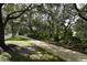 Quiet residential street with a sidewalk and lush trees at 1027 Banks Rose St, Celebration, FL 34747