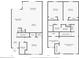 Detailed floor plan showcasing the layout of both floors with dimensions and room names at 2569 Reading Trl, Kissimmee, FL 34746