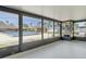 Enclosed patio with view of pool and backyard at 30 Las Palmas Way, Kissimmee, FL 34743