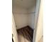 Walk-in closet with built-in shelving offers ample storage space for an organized wardrobe at 3555 Rodrick Cir, Orlando, FL 32824