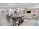The kitchen island overlooks a spacious, open floor plan at 3705 Apopka Ridge Cir, Apopka, FL 32703