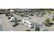 Aerial view of a shopping center parking lot including a Publix anchored store at 478 Chelsea Ave, Davenport, FL 33837