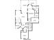 Detailed floor plan showcasing the layout of the house with labeled rooms and dimensions at 722 Portofino Dr, Kissimmee, FL 34759