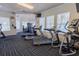 Community work out room with ceiling fans and work out machines at 8204 Fan Palm Way, Kissimmee, FL 34747