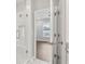 Elegant shower room with glass doors and neutral tile at 117 E Concord St # 8, Orlando, FL 32801