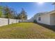 A spacious, fenced backyard, perfect for outdoor activities and relaxation at 14321 Wabasso Loop, Winter Garden, FL 34787