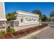 The Tilden Place at Winter Garden community sign with stone and brick base at 14321 Wabasso Loop, Winter Garden, FL 34787
