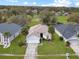 A house with a well-kept lawn and landscaping in a suburban community at 1718 Golfview Dr, Kissimmee, FL 34746