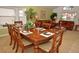 Open-concept dining area, ideal for Gathering meals and gatherings at 215 Cordova Ave, Davenport, FL 33897