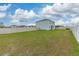 Wide view of the backyard with plenty of room to enjoy the weather at 3188 Serendipity Way, Davenport, FL 33896