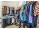 Spacious walk-in closet features ample storage and organization at 3471 Julius Estates Blvd, Winter Haven, FL 33881