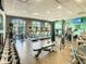Community gym with treadmills, weight machines, and dumbbells at 8936 Sydney Ave, Kissimmee, FL 34747