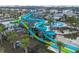 Colorful water slides offer endless fun for all ages at the community's water park at 978 Splash Shot Pl, Davenport, FL 33896