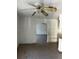 View of a living room showcasing an overhead fan and an open archway at 1011 26Th Street, Orlando, FL 32805
