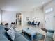 Comfortable living room and dining area with an open concept layout and lots of natural light at 1361 Rebecca Dr, Haines City, FL 33844