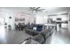 Spacious living area seamlessly connects the kitchen, dining, and living spaces at 1371 Red Blossom Ln, Kissimmee, FL 34746