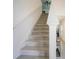 Well-lit staircase leading to the upper level of the home at 1371 Red Blossom Ln, Kissimmee, FL 34746
