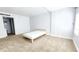 Bedroom featuring carpeted floors and modern design at 151 E Washington St # 327, Orlando, FL 32801