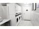 On-site laundry room equipped with multiple high-efficiency washers and dryers for residents' convenience at 151 E Washington St # 327, Orlando, FL 32801