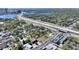 An aerial view shows the property with tree coverage near highway and lakes at 204 E Harvard St, Orlando, FL 32804