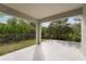 Covered patio area with a fenced yard at 3193 Verbena Ct, Deltona, FL 32725