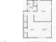 Floorplan showcasing kitchen, living room, bedroom and bathroom layouts of floor 2B at 808 Golfpark Dr, Celebration, FL 34747