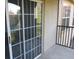 Enjoy the outdoors on your private patio with sliding glass doors at 1361 Tuscan Ter # 7406, Davenport, FL 33896