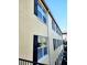 View of building exterior with black shutters and well-maintained facade at 2047 Dixie Belle Dr # 2047 T, Orlando, FL 32812