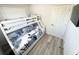 Bright bedroom with bunkbeds and beach themed décor at 2326 S Peninsula Dr, Daytona Beach, FL 32118