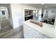Spacious interior showcasing hardwood floors and an open-concept layout at 2326 S Peninsula Dr, Daytona Beach, FL 32118