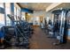 Well-equipped gym features modern machines and ample space for fitness activities at 2652 Corvette Ln, Kissimmee, FL 34746