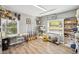 Spacious hobby room with two windows, perfect for a home business at 3260 Osceola Rd, St Cloud, FL 34772