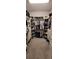 Well-organized walk-in closet with shelves, drawers, and hanging space for clothing and accessories at 17880 Passionflower Cir, Clermont, FL 34714