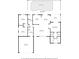 Detailed floor plan showing room dimensions, layout of bedrooms, bathrooms, kitchen, and living areas at 1916 Nicholas Pl, St Cloud, FL 34771