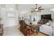 Bright and spacious living room featuring high ceilings and an open floor plan at 1916 Nicholas Pl, St Cloud, FL 34771