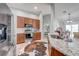 Well-equipped kitchen with stainless steel appliances and granite countertops at 4740 Cypress Forest Ln, St Cloud, FL 34772