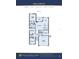 The floor plan of this 1,758 square foot home includes 4 bedrooms, 2 baths, and a 2-car garage at 486 Disa Dr, Davenport, FL 33837