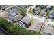 Aerial view of the home, showing the pool and surroundings at 532 Kildrummy Dr, Davenport, FL 33896