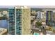 Contemporary glass-clad high-rise residential building with city views and balconies at 150 E Robinson St # 219, Orlando, FL 32801