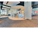 Modern lobby with a sleek reception desk, comfortable seating area and stylish design at 150 E Robinson St # 219, Orlando, FL 32801