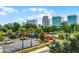 City view showcasing the skyline and surrounding greenery at 150 E Robinson St # 219, Orlando, FL 32801