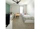 Inviting ' bedroom with two twin beds, a ceiling fan, and a play table at 1943 Fountains Dr, Kissimmee, FL 34744