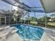 Screened-in pool area providing a private outdoor space for relaxation and enjoyment at 2316 Paulette Dr, Haines City, FL 33844