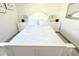 Bedroom featuring a bed with white linens and furniture and neutral color walls at 2909 Theme St, Kissimmee, FL 34746