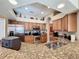 Well-equipped kitchen with stainless steel appliances and granite countertops at 802 Suffolk Pl, Davenport, FL 33896