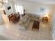Bright, open-concept space with living room, dining area, and views of the kitchen and stairs at 3007 Bransbury Ct, Kissimmee, FL 34747