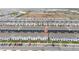 Aerial view of the townhome and its place within the community, including parking and amenities at 4002 Lana Ave, Davenport, FL 33897