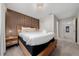 Well-lit bedroom with modern decor and a view to the hallway at 4002 Lana Ave, Davenport, FL 33897