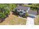 Aerial view of a two-story home with a large yard at 4531 Lake Trudy Dr, St Cloud, FL 34769